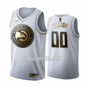 Camiseta Hombre Atlanta Hawks Personalizadas 2019-20 Nike Blanco Golden Edition Swingman